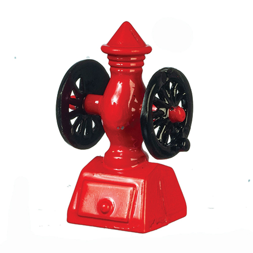 Coffee Grinder, Red, Black